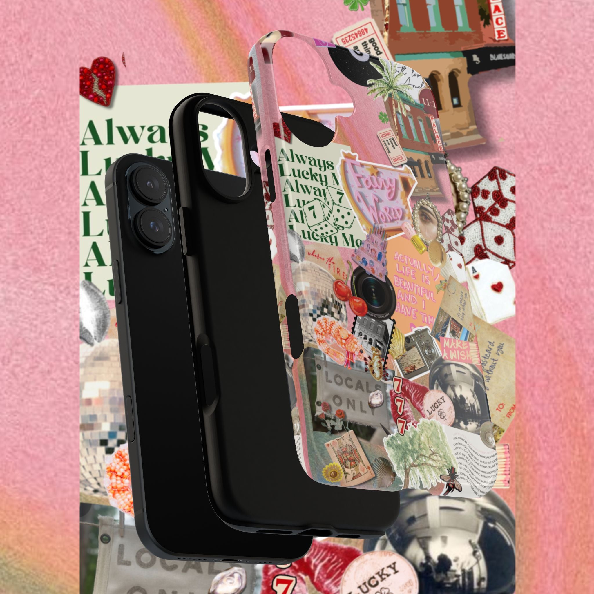 Personalized Collage Phone Case | Custom Tough iPhone Case (Design Your Own)