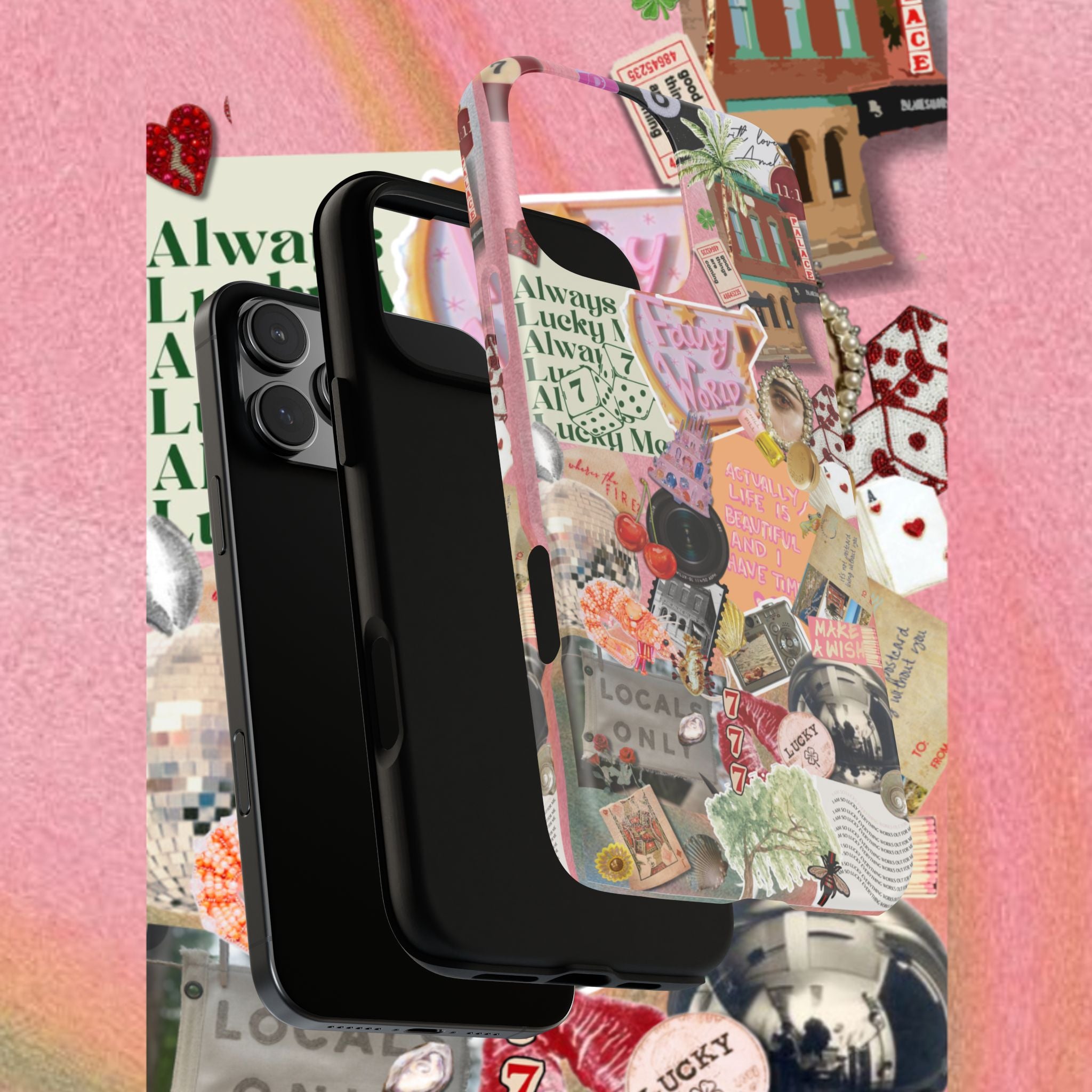 Personalized Collage Phone Case | Custom Tough iPhone Case (Design Your Own)