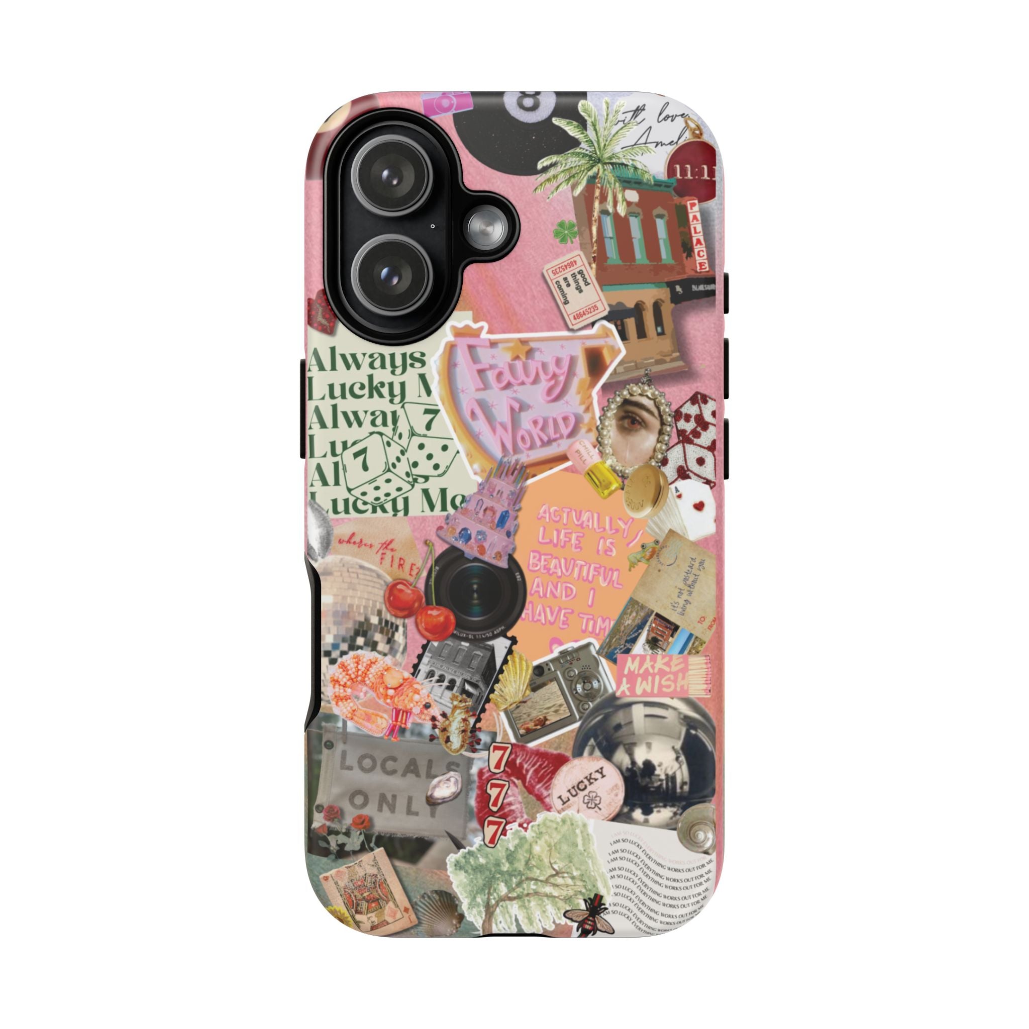 Personalized Collage Phone Case | Custom Tough iPhone Case (Design Your Own)