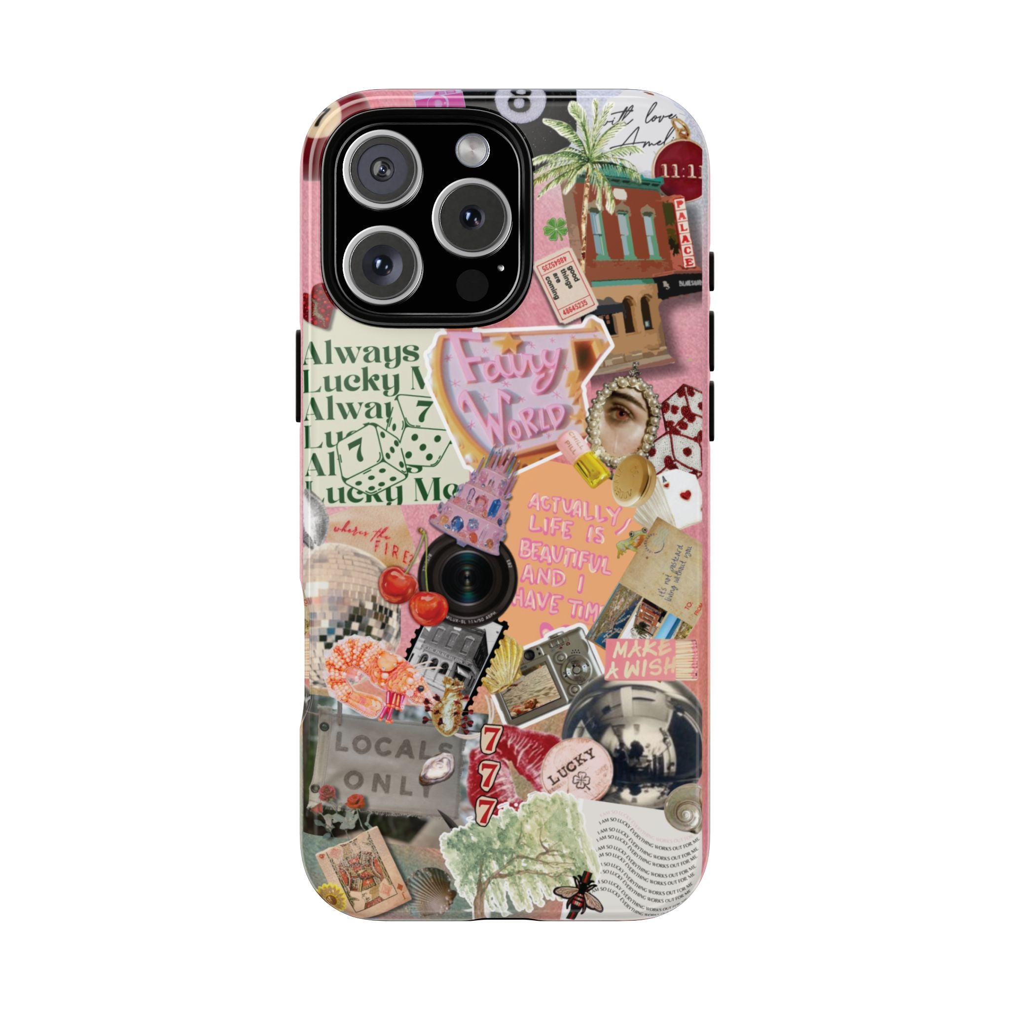 Personalized Collage Phone Case | Custom Tough iPhone Case (Design Your Own)