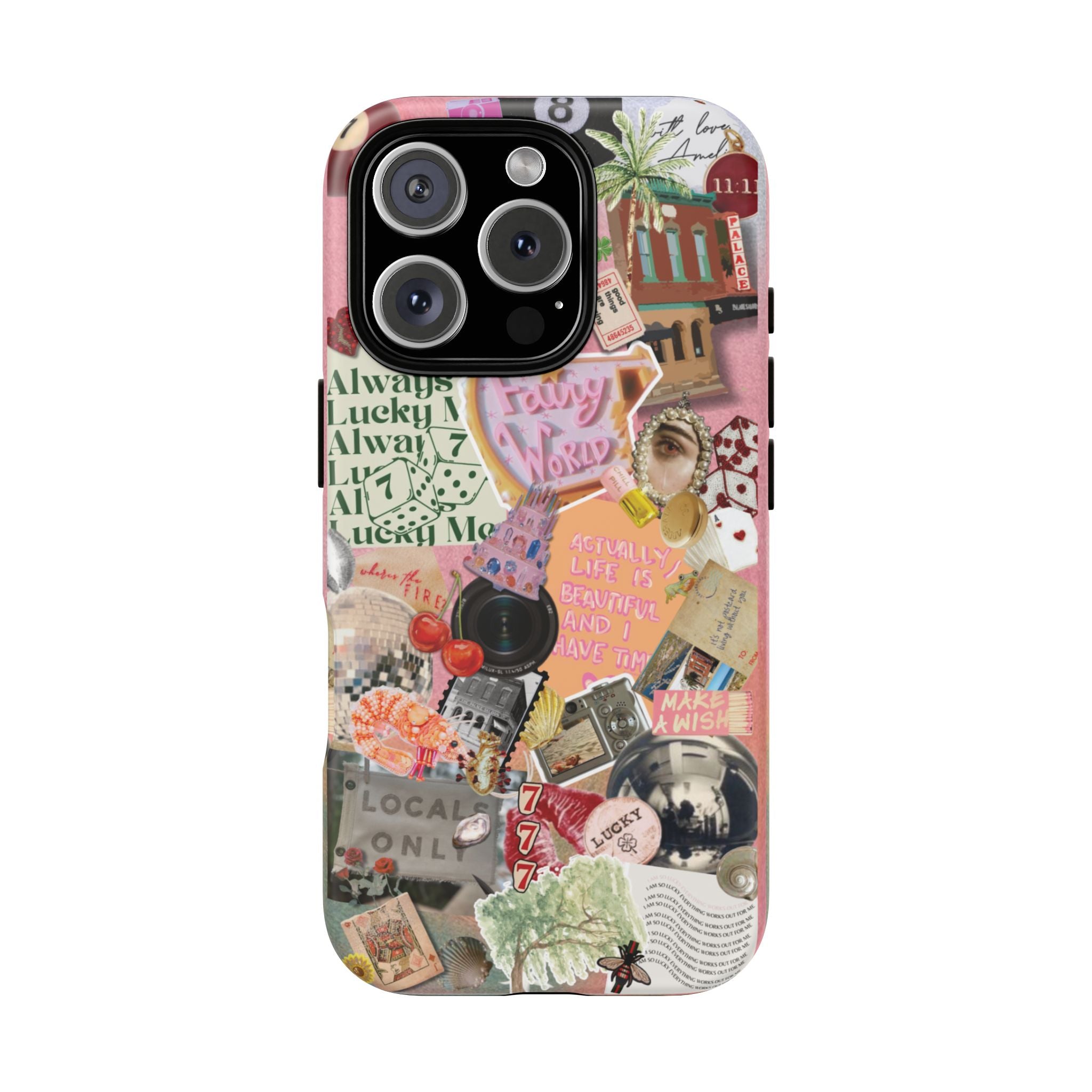 Personalized Collage Phone Case | Custom Tough iPhone Case (Design Your Own)