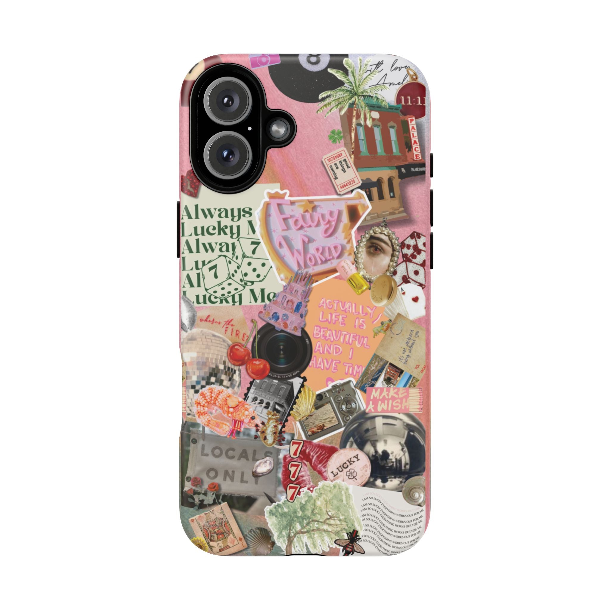 Personalized Collage Phone Case | Custom Tough iPhone Case (Design Your Own)